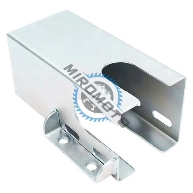 Antifurt metalic inoxidabil cu doua chei, 110x110x217mm pentru cupla remorcare