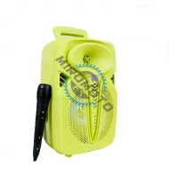 Boxa portabila, 10W, Bluetooth V5.1, Usb, TF Card, FM, 1500mah, microfon, HD Sound, negru