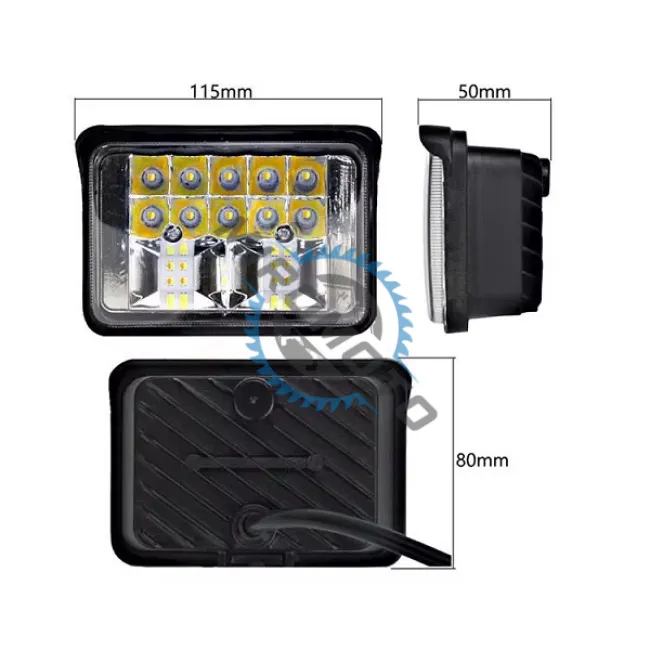 Proiector LED auto OFF-ROAD 18 leduri, 54W, 12V-24V, 6000K, IP67, carcasa aluminiu Proiector LED auto OFF-ROAD 18 leduri, 54W, 12V-24V, 6000K, IP67, carcasa aluminiu