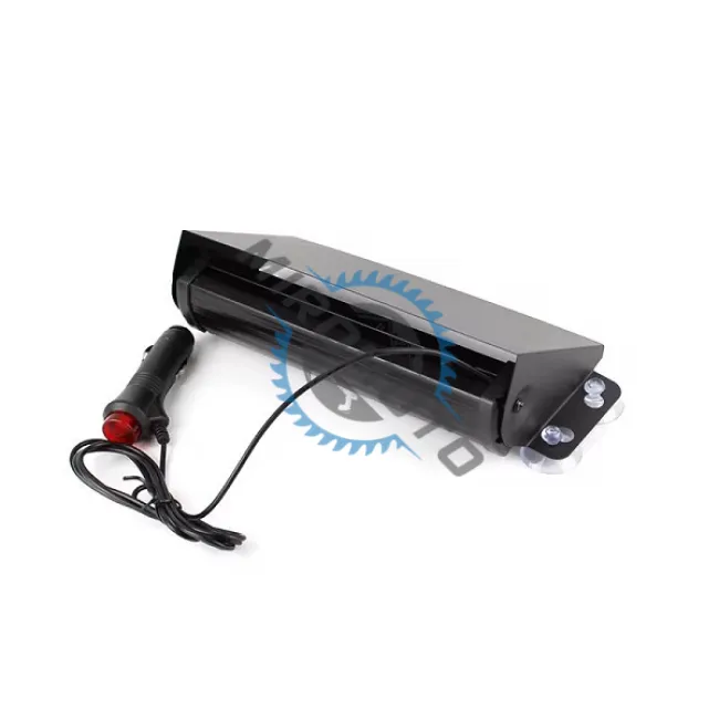 Lampa led stroboscopica cu ventuza, lumina rosu-albastru, 8 leduri, 26.5 x 11 cm, 8W, 12V