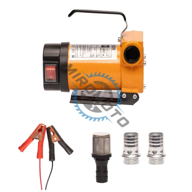 Pompa transfer lichide / motorina DINGQI LC02412, 12V, 240 W, 35-40 L/min., 4600 RPM, H.max.10M Pompa transfer lichide / motorina DINGQI LC02412, 12V, 240 W, 35-40 L/min., 4600 RPM, H.max.10M