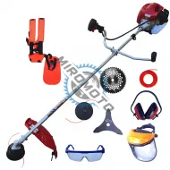 Motocoasa pe benzina Craft-Tec 6100 Ultra MX356, 2 timpi, 4.5 kW, 6 CP, 8 accesorii, Easy Start