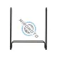 Suport pentru lemne de foc 100 X 25 X 115 CM, vorel Suport pentru lemne de foc 100 X 25 X 115 CM, vorel