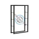 Suport pentru lemne de foc 80 X 25 X 100 CM, vorel Suport pentru lemne de foc 80 X 25 X 100 CM, vorel
