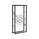 Suport pentru lemne de foc 80 X 25 X 150 CM, vorel Suport pentru lemne de foc 80 X 25 X 150 CM, vorel