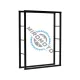 Suport pentru lemne de foc 100 X 25 X 100 CM, vorel Suport pentru lemne de foc 100 X 25 X 100 CM, vorel