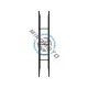 Suport pentru lemne de foc 100 X 25 X 150 CM, vorel Suport pentru lemne de foc 100 X 25 X 150 CM, vorel