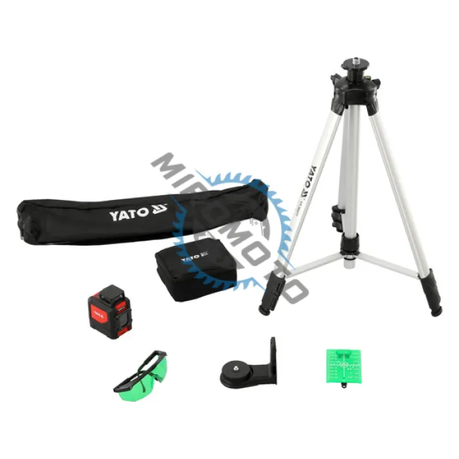 Nivela Laser Yato YT-30440 verde, 5 linii, 360°