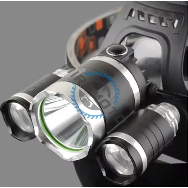 Lanterna LED frontala, cu acumulator, 1xT6 + 2xXPE, 350 lm, Li-Ion 1200mAh Lanterna LED frontala, cu acumulator, 1xT6 + 2xXPE, 350 lm, Li-Ion 1200mAh