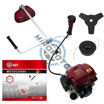 Motocoasa pe benzina DDT-1000L, 4 timpi, 7 CP, 62 CC, accesorii incluse Motocoasa pe benzina DDT-1000L, 4 timpi, 7 CP, 62 CC, accesorii incluse