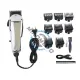 Masina de tuns profesionala cu fir, lama inox, acumulator 1200mah, 8 gratare premium, gri crom Masina de tuns profesionala cu fir, lama inox, acumulator 1200mah, 8 gratare premium, gri crom