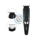Masina de tuns profesionala, cu acumulator, 4 gratare 1-4 mm, lama din otel inoxidabil, indicator led baterie, negru Masina de tuns profesionala, cu acumulator, 4 gratare 1-4 mm, lama din otel inoxidabil, indicator led baterie, negru