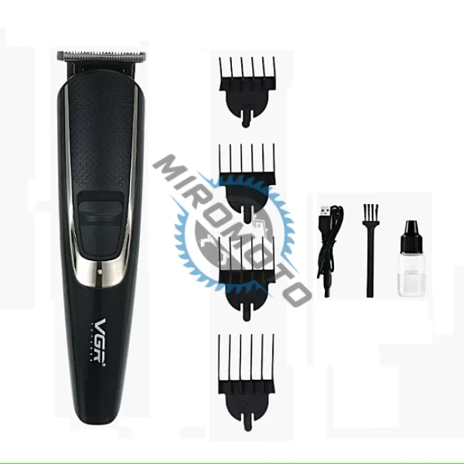 Masina de tuns profesionala, cu acumulator, 4 gratare 1-4 mm, lama din otel inoxidabil, indicator led baterie, negru Masina de tuns profesionala, cu acumulator, 4 gratare 1-4 mm, lama din otel inoxidabil, indicator led baterie, negru