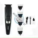 Masina de tuns profesionala, cu acumulator, 4 gratare 1-4 mm, lama din otel inoxidabil, indicator led baterie, negru Masina de tuns profesionala, cu acumulator, 4 gratare 1-4 mm, lama din otel inoxidabil, indicator led baterie, negru