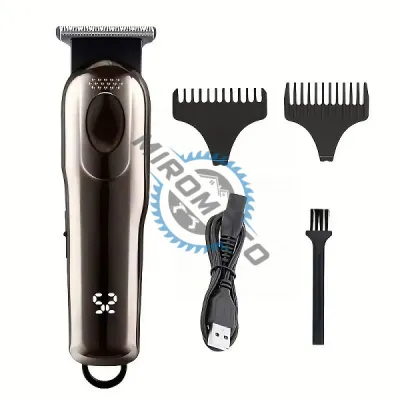 Masina de tuns profesionala, cu acumulator, afisaj digital, baterie 500 mAh, autonomie 2 ore, 6500 rpm