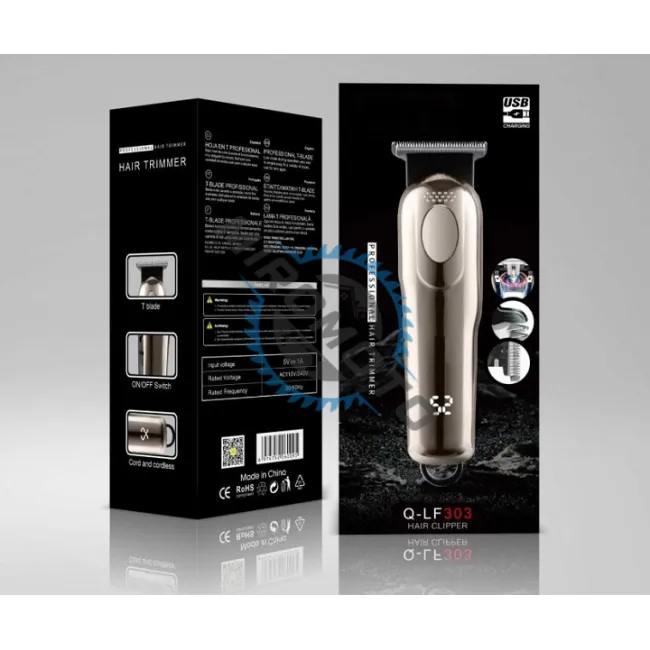 Masina de tuns profesionala, cu acumulator, afisaj digital, baterie 500 mAh, autonomie 2 ore, 6500 rpm Masina de tuns profesionala, cu acumulator, afisaj digital, baterie 500 mAh, autonomie 2 ore, 6500 rpm