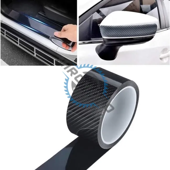 Banda adeziva carbon pentru protectie si tuning auto, impermeabila, rezistenta, 5m x 5cm Banda adeziva carbon pentru protectie si tuning auto, impermeabila, rezistenta, 5m x 5cm