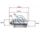 Electromotor Kingway Chopper 150/250CC, LIFAN LF250-4, LIFAN-253FMN, 13 dinti Electromotor Kingway Chopper 150/250CC, LIFAN LF250-4, LIFAN-253FMN, 13 dinti