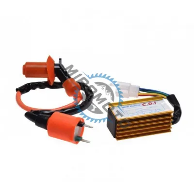 Bobina de aprindere + modul CDI pentru CRF50 50cc 110cc 125cc 140cc 150cc 160cc SSR YCF IMR ATV Quad Go Kart Pit Dirt Bike Bobina de aprindere + modul CDI pentru CRF50 50cc 110cc 125cc 140cc 150cc 160cc SSR YCF IMR ATV Quad Go Kart Pit Dirt Bike