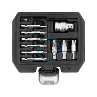 Set extractoare șuruburi deteriorate, 11 piese, YT-04582, Yato