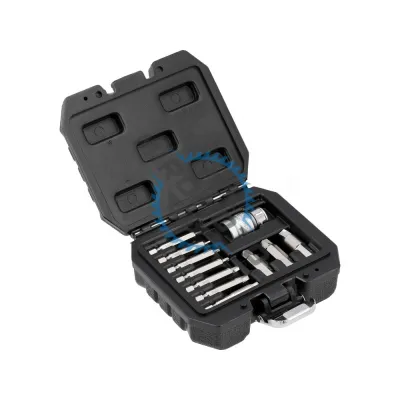 Set extractoare șuruburi deteriorate, 11 piese, YT-04583, Yato