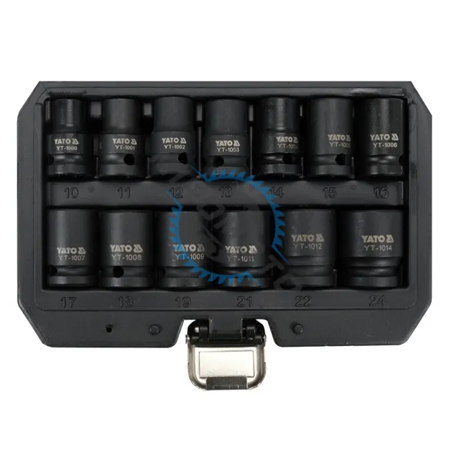 Set chei tubulare de impact 1/2'', 13 piese, Yato YT-10251