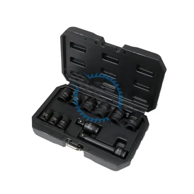 Set chei tubulare de impact 1/2'', 11 piese, Yato YT-10255 Set chei tubulare de impact 1/2'', 11 piese, Yato YT-10255
