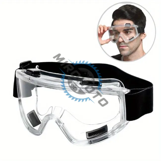 Ochelari de protecție tip SKI rama transparenta