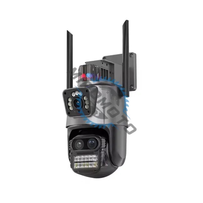 Camera de supraveghere lentila dubla 6 MP, P2P conexiune WIFI 2.4G, rotire 350 grade PTZ cu senzor de miscare, alarma, detectie umana Camera de supraveghere lentila dubla 6 MP, P2P conexiune WIFI 2.4G, rotire 350 grade PTZ cu senzor de miscare, alarma, detectie umana