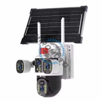 Camera de supraveghere dubla, panou solar, conexiune WIFI , 4+4 MP HD, FULL Color, 355°, alarma, senzor de miscare, vedere nocturna led ir, microfon Camera de supraveghere dubla, panou solar, conexiune WIFI , 4+4 MP HD, FULL Color, 355°, alarma, senzor de miscare, vedere nocturna led ir, microfon