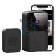 Sonerie Fara fir Wireless VideoGuest, vedere nocturna, Control la distanta prin aplicatie dedicata TuyaSmart, Raza de actiune pana la 150m, Cu microfon bidirectional, Negru, Miromoto® Sonerie Fara fir Wireless VideoGuest, vedere nocturna, Control la distanta prin aplicatie dedicata TuyaSmart, Raza de actiune pana la 150m, Cu microfon bidirectional, Negru, Miromoto®