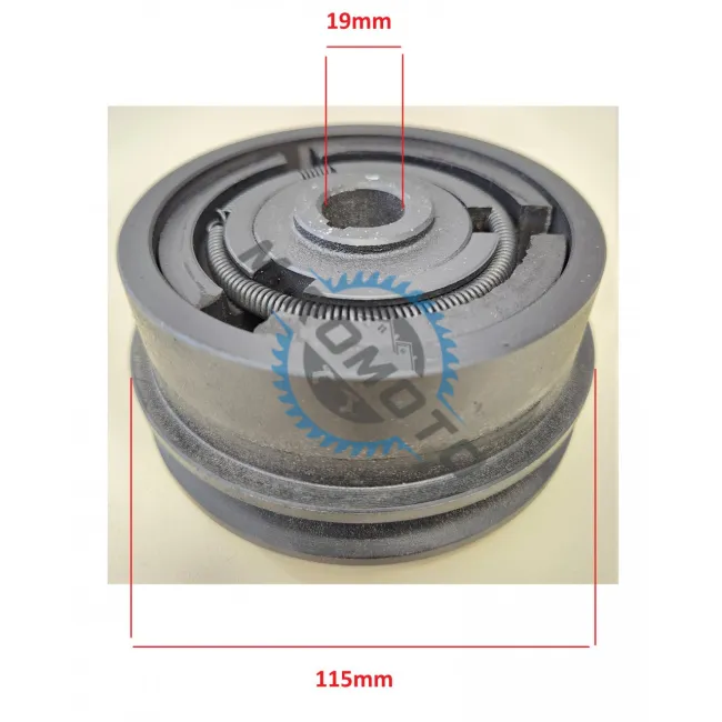 Ambreiaj compatibil Honda 115 x 19 mm (1 canal - 13mm)