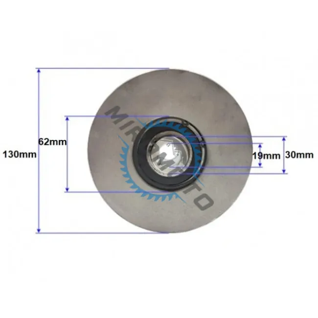 Ambreiaj compatibil Honda 130 x 19mm (2 canale - 13mm)