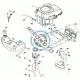 Surub ambreiaj electromagnetic tractoras Husqvarna (532 17 39-37) 101mm