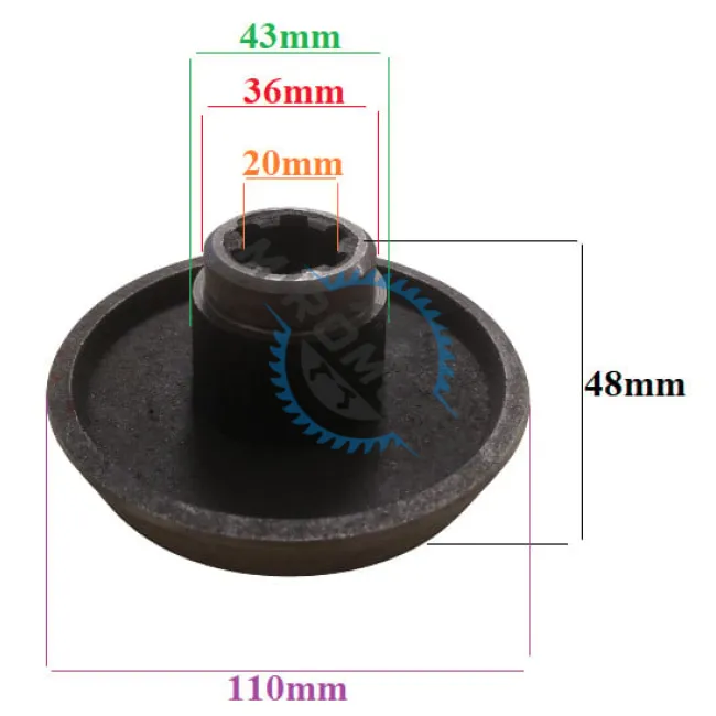Ambreiaj conic inferior pentru motosapa / motocultor Szentkiraly DK 551