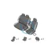Huse auto universale pentru autoutilitare / dube / van-uri, material textil 2+1 pentru scaun sofer + bancheta stanga, decupaj special tetiere, premium, gri Huse auto universale pentru autoutilitare / dube / van-uri, material textil 2+1 pentru scaun sofer + bancheta stanga, decupaj special tetiere, premium, gri