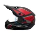 Casca cross Atv, Enduro, culoare Negru / Rosu, marimea L (59-60)
