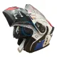 Casca moto flip up cu ochelari de soare, Model Bright Carbon Fiber, marimea M (57-58) Casca moto flip up cu ochelari de soare, Model Bright Carbon Fiber, marimea M (57-58)