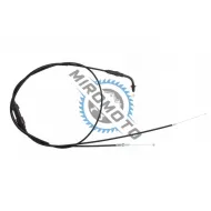 Cablu acceleratie pentru motor 2T, Aprilia/Yamaha/Malaguti/Minarelli, bifurcat, lungime 1880mm