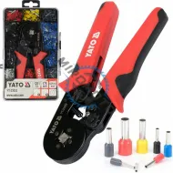 Cleste sertizare cu 1200 pini, Yato YT-2305, 20.25-10 mmp, cutie organizatoare