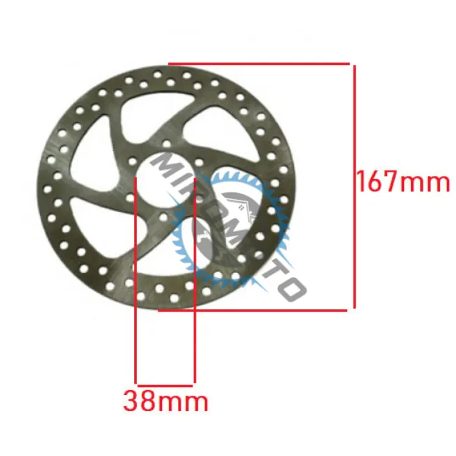 Disc frana scuter electric City Coco