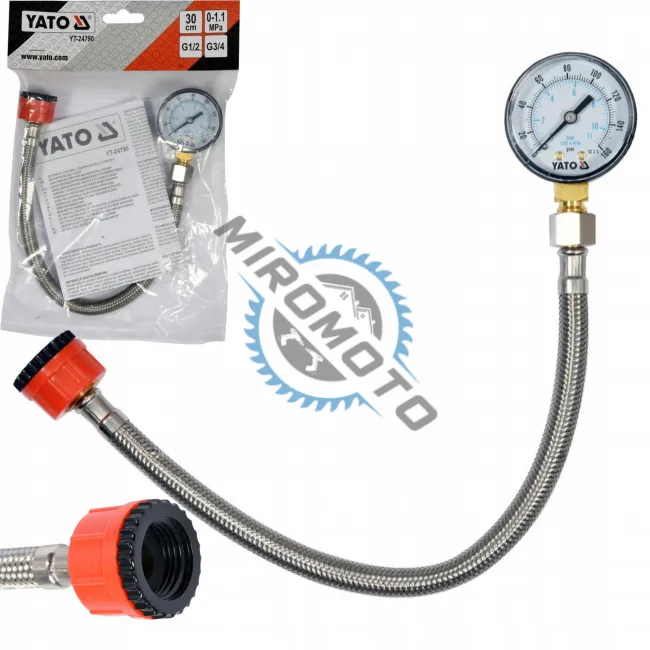 Kit pentru controlul presiunii în instalatii, Yato - YT-24790 Kit pentru controlul presiunii în instalatii, Yato - YT-24790
