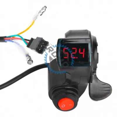 Maneta acceleratie "la deget" bicicleta / trotineta electrica, model 2