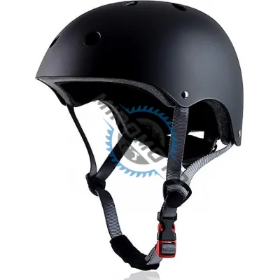 Casca de protectie trotineta / bicicleta, simpla, negru  Casca de protectie trotineta / bicicleta, simpla, negru