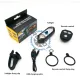 Semnalizare wireless trotineta / bicicleta, cu acumulator 800mah, incarcare USB