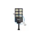 Lampa solara stradala cu panou solar si telecomanda, 60W, suport incorporat, 6 celulele led, rezistent la apa, senzor de miscare si lumina