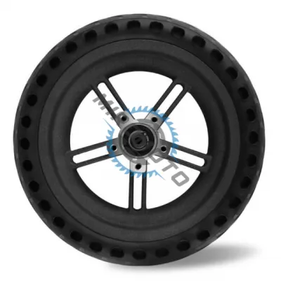 Roata spate trotineta electrica 8.5 Inch, cauciuc solid