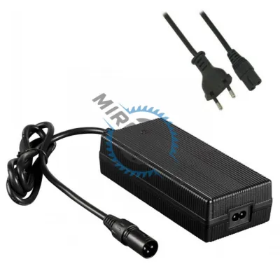 Incarcator bicicleta electrica 54.6V 2A, pentru baterii 48v Li-Ion, XLR 3P