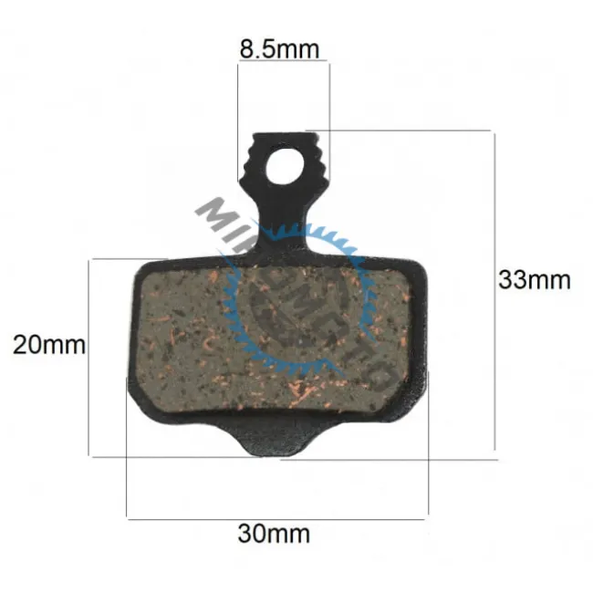 Set placute frana bicicleta / trotineta 02D