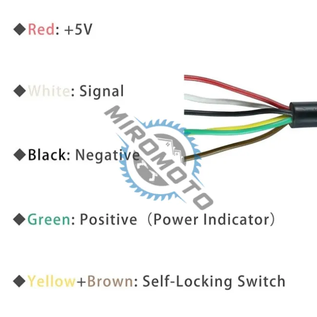 Maneta acceleratie "la deget" bicicleta / trotineta electrica, model 1, 36V